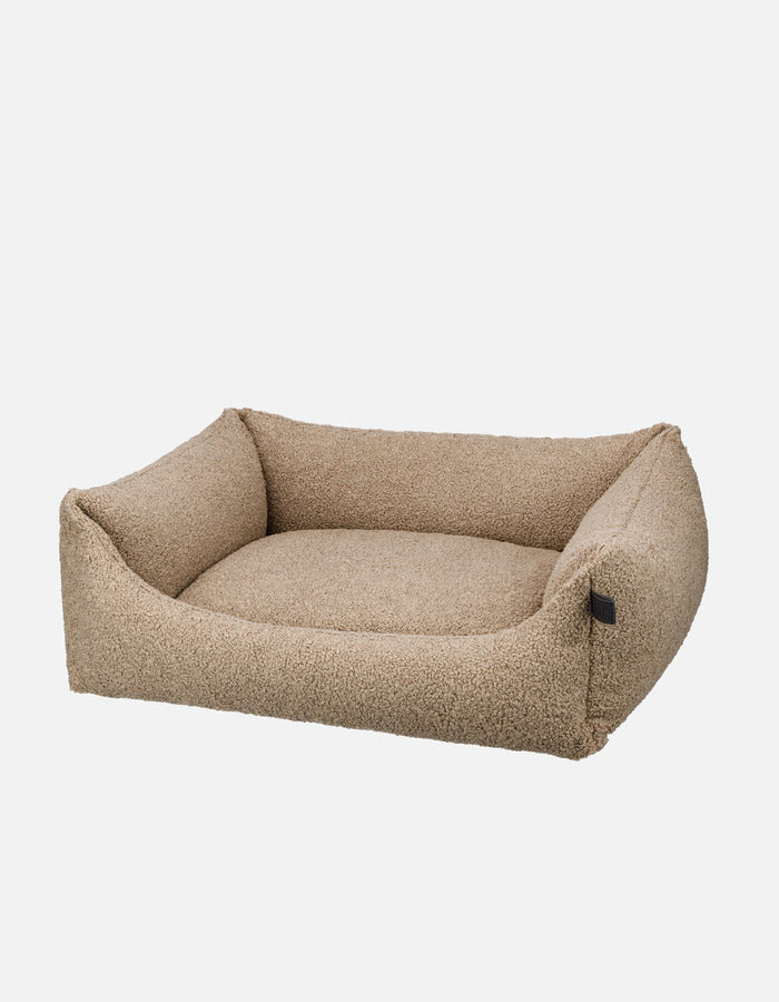 Hundebett Teddy Eco Bouclé Taupe